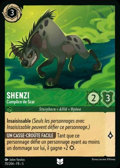 Carte Lorcana 070/204 Shenzi Foil | LorenZone