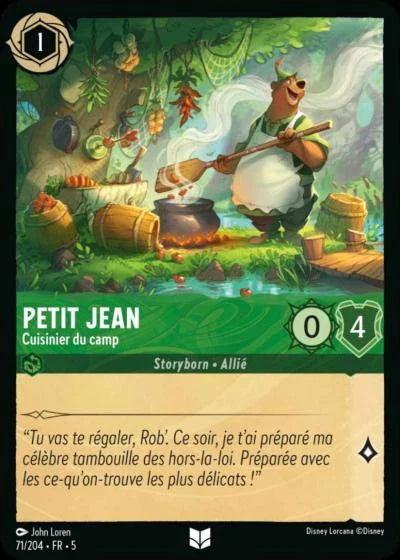 Carte Lorcana 071/204 Petit Jean Foil | LorenZone
