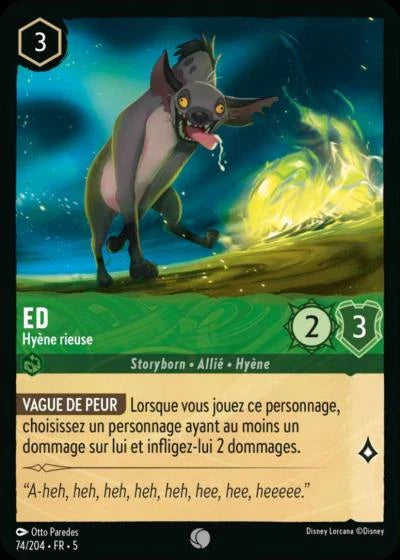 Carte Lorcana 074/204 Ed Foil | LorenZone