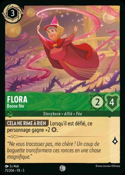 Carte Lorcana 075/204 Flora Foil | LorenZone