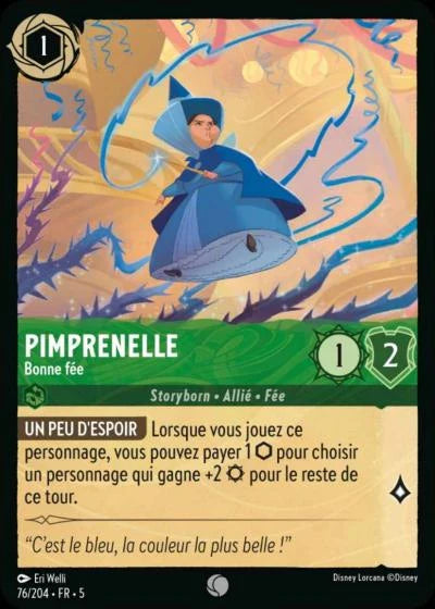 Carte Lorcana 076/204 Pimprenelle Foil | LorenZone