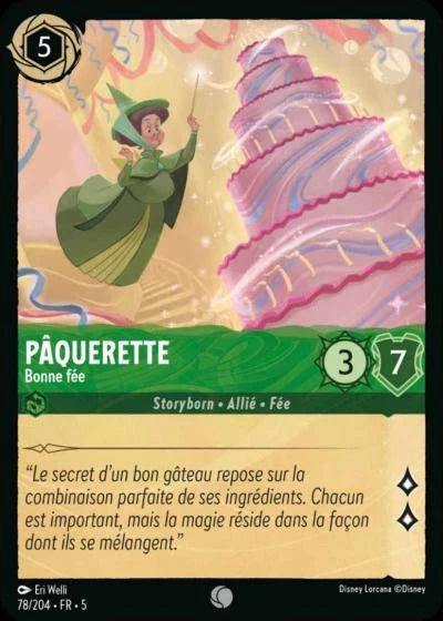 Carte Lorcana 078/204 Pâquerette Foil | LorenZone
