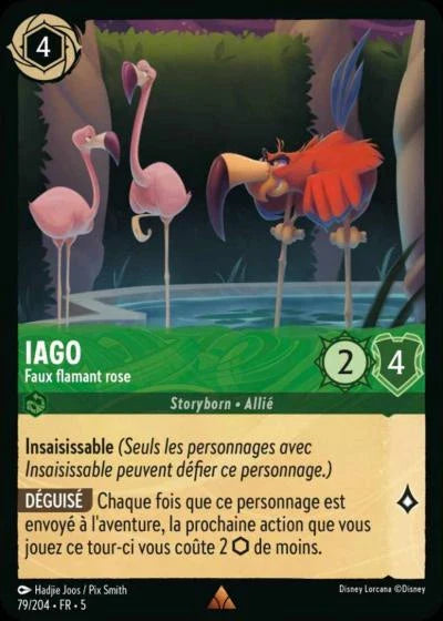 Carte Lorcana 079/204 Iago Foil | LorenZone