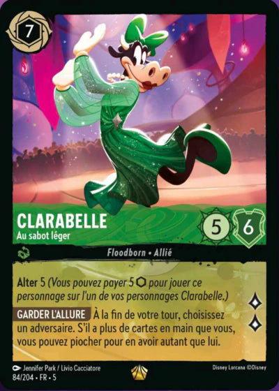 Carte Lorcana 084/204 Clarabelle Foil | LorenZone