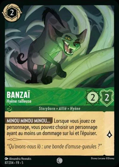 Carte Lorcana 087/204 Banzaï Foil | LorenZone