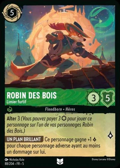 Carte Lorcana 088/204 Robin des Bois Foil | LorenZone
