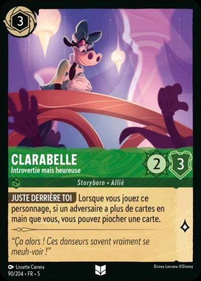 Carte Lorcana 090/204 Clarabelle Foil | LorenZone