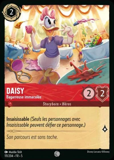 Carte Lorcana 111/204 Daisy Foil | LorenZone