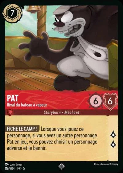Carte Lorcana 116/204 Pat Foil | LorenZone