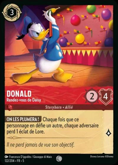 Carte Lorcana 122/204 Donald Foil | LorenZone