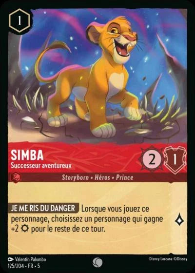 Carte Lorcana 125/204 Simba Foil | LorenZone