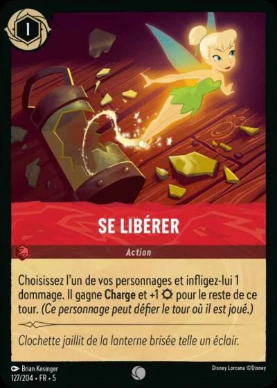 Carte Lorcana 127/204 Se libérer Foil | LorenZone