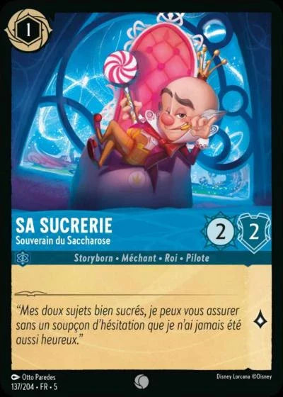Carte Lorcana 137/204 Sa Sucrerie Foil | LorenZone
