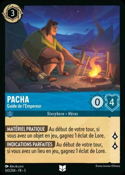 Carte Lorcana 143/204 Pacha Foil | LorenZone