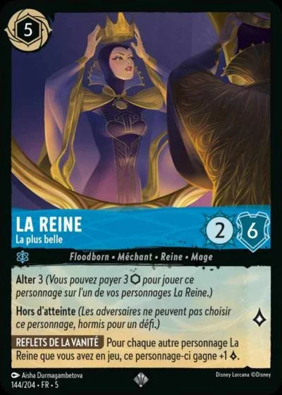 Carte Lorcana 144/204 La Reine Foil | LorenZone