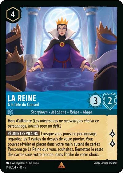 Carte Lorcana 148/204 La Reine Foil | LorenZone