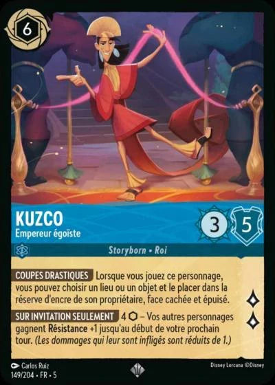 Carte Lorcana 149/204 Kuzco Foil | LorenZone