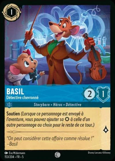 Carte Lorcana 153/204 Basil Foil | LorenZone