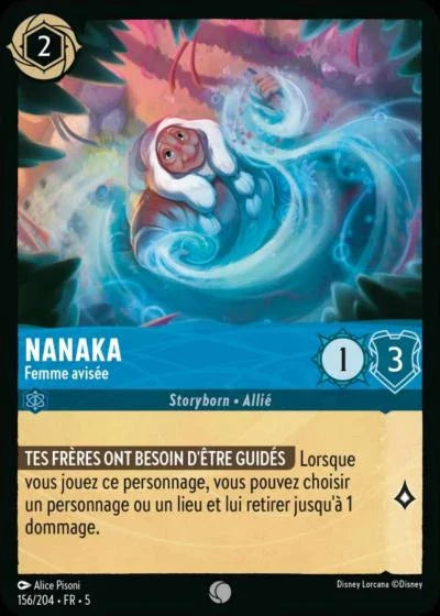 Carte Lorcana 156/204 Nanaka Foil | LorenZone