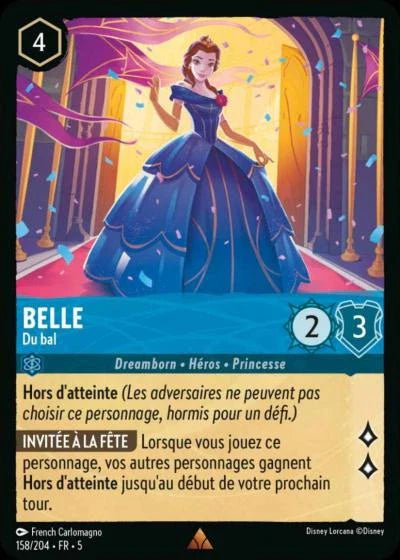 Carte Lorcana 158/204 Belle Foil | LorenZone