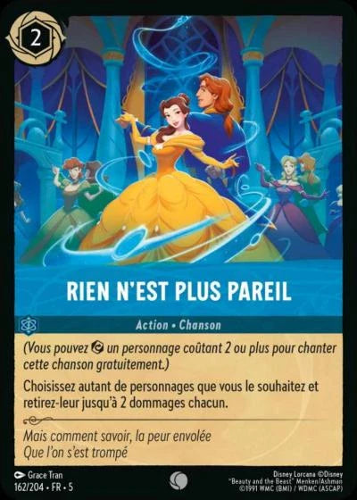 Carte Lorcana 162/204 Rien n'est plus pareil Foil | LorenZone