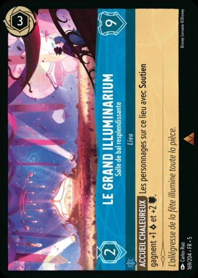 Carte Lorcana 169/204 Le grand Illuminarium Foil | LorenZone