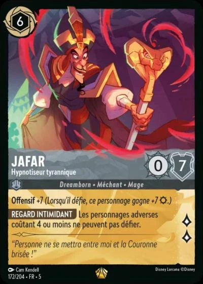 Carte Lorcana 172/204 Jafar Foil | LorenZone