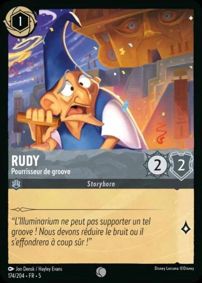 Carte Lorcana 174/204 Rudy Foil | LorenZone