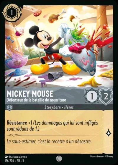 Carte Lorcana 176/204 Mickey Mouse Foil | LorenZone