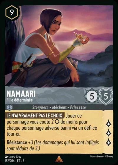 Carte Lorcana 182/204 Namaari Foil | LorenZone