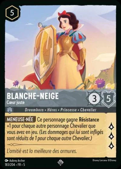 Carte Lorcana 183/204 Blanche-Neige Foil | LorenZone