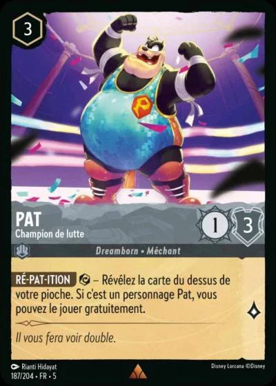 Carte Lorcana 187/204 Pat Foil | LorenZone