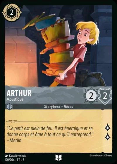 Carte Lorcana 190/204 Arthur Foil | LorenZone