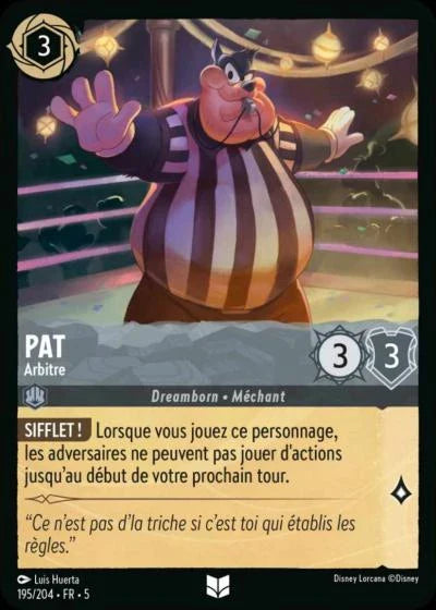 Carte Lorcana 195/204 Pat Foil | LorenZone