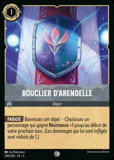 Carte Lorcana 200/204 Bouclier d'Arendelle Foil | LorenZone