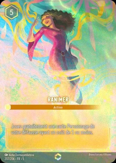 Carte Lorcana 207/204 Ranimer Enchantée | LorenZone