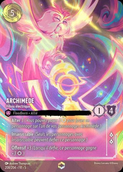 Carte Lorcana 208/204 Archimède Enchantée | LorenZone