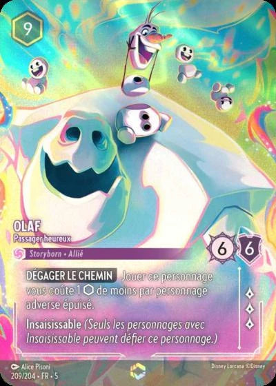 Carte Lorcana 209/204 Olaf Enchantée | LorenZone