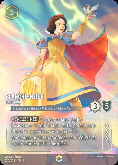 Carte Lorcana 220/204 Blanche-Neige Enchantée | LorenZone