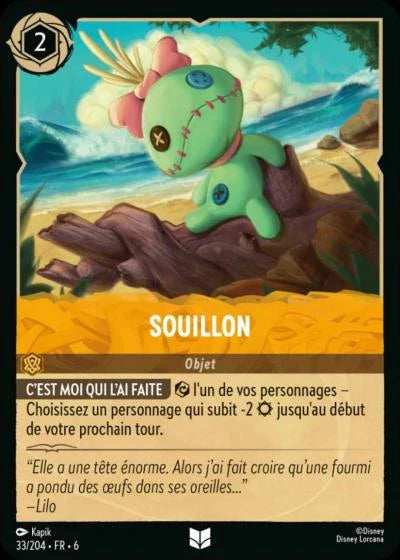 Carte Lorcana 033/204 Souillon Foil | LorenZone