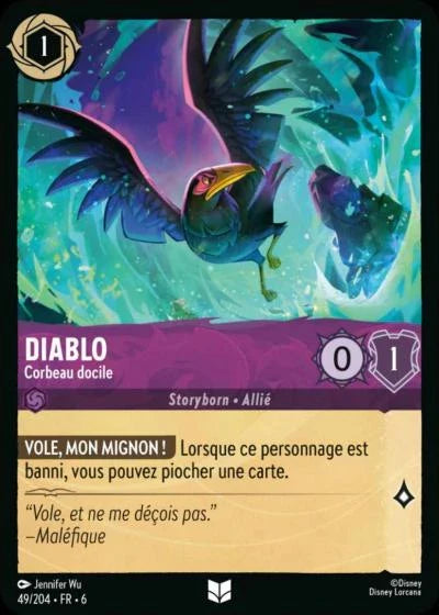 Carte Lorcana 049/204 Diablo Foil | LorenZone
