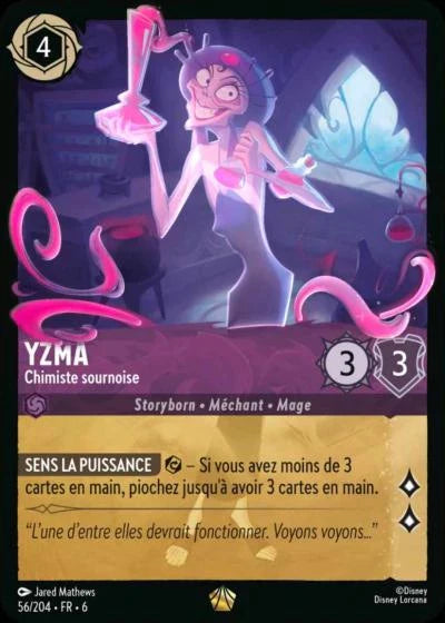 Carte Lorcana 056/204 Yzma Foil | LorenZone