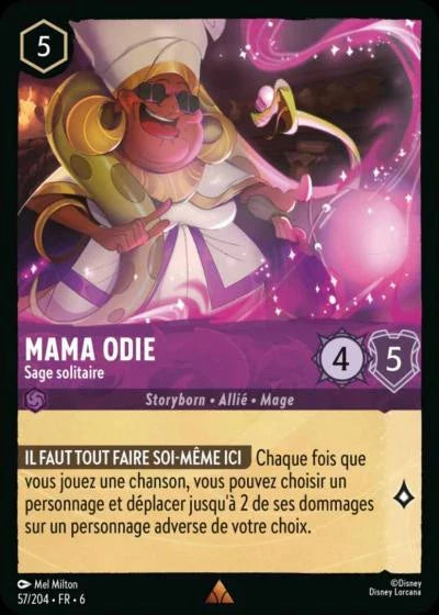 Carte Lorcana 057/204 Mama Odie Foil | LorenZone