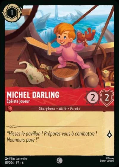 Carte Lorcana 111/204 Michel Darling Foil | LorenZone