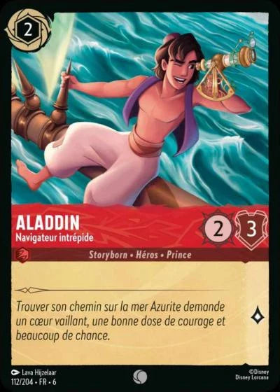 Carte Lorcana 112/204 Aladdin Foil | LorenZone