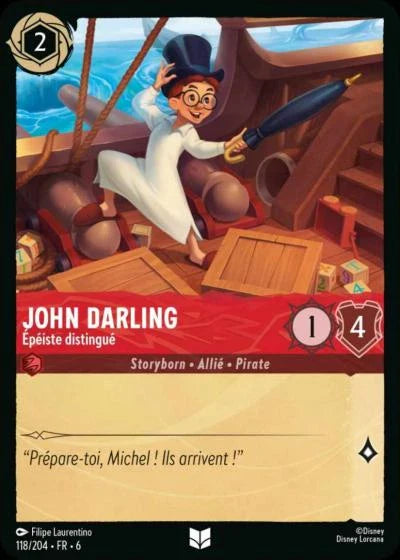 Carte Lorcana 118/204 John Darling Foil | LorenZone