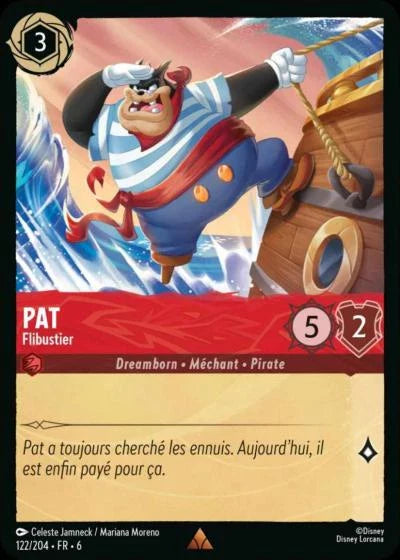 Carte Lorcana 122/204 Pat Foil | LorenZone