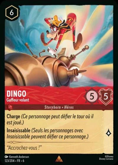 Carte Lorcana 123/204 Dingo Foil | LorenZone