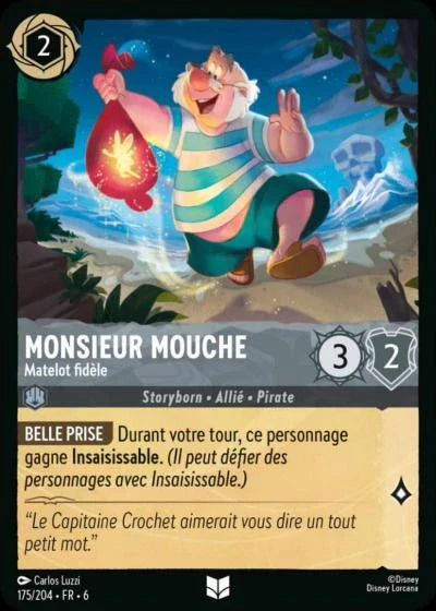Carte Lorcana 175/204 Monsieur Mouche Foil | LorenZone