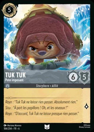 Carte Lorcana 184/204 Tuk Tuk Foil | LorenZone